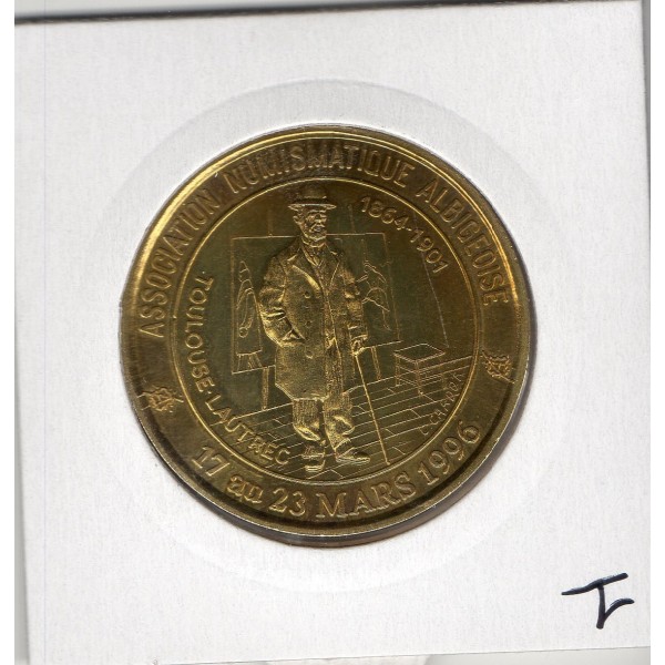 1.50 Euro Albi 1996 piece de monnaie € des villes