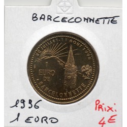 1 Euro Barcelonnette 1996 piece de monnaie € des villes