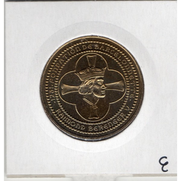 1 Euro Barcelonnette 1996 piece de monnaie € des villes