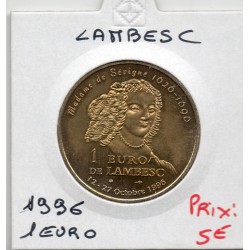 1 Euro de Lambesc 1996 piece de monnaie € des villes