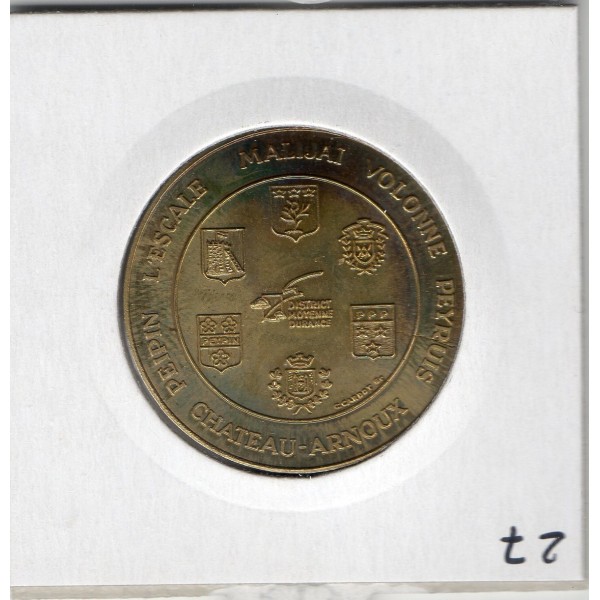 1.50 Euro de Malijay1996 piece de monnaie € des villes