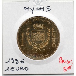 1 Euro de Nyons 1996 piece de monnaie € des villes