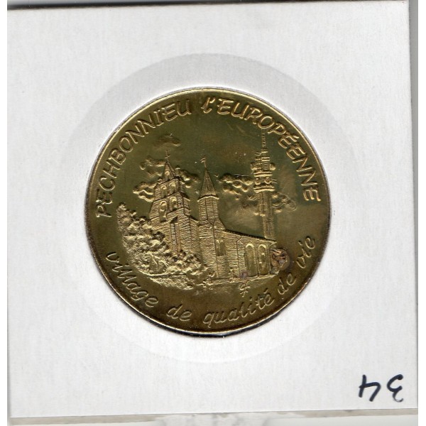 1.50 Euro de Pechbonnieu1.50 1996 piece de monnaie € des villes