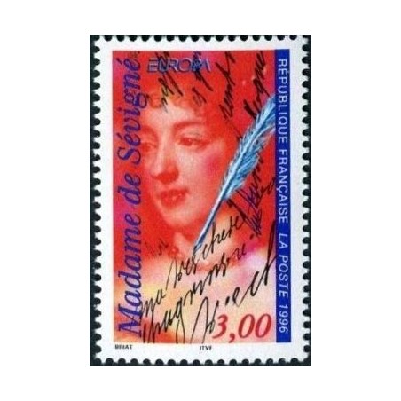 Timbre Yvert No 3000A Europa, madame de Sévigné