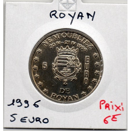 5 Euro de Royan 1996 piece de monnaie € des villes