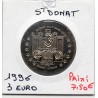 3 Euro de Saint Donat 1996 piece de monnaie € des villes