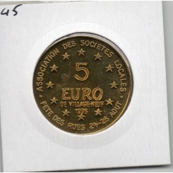 5 Euro de Village neuf 1996 piece de monnaie € des villes