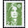 Timbre Yvert No 3005 Marianne du bicentenaire 2.80fr verte