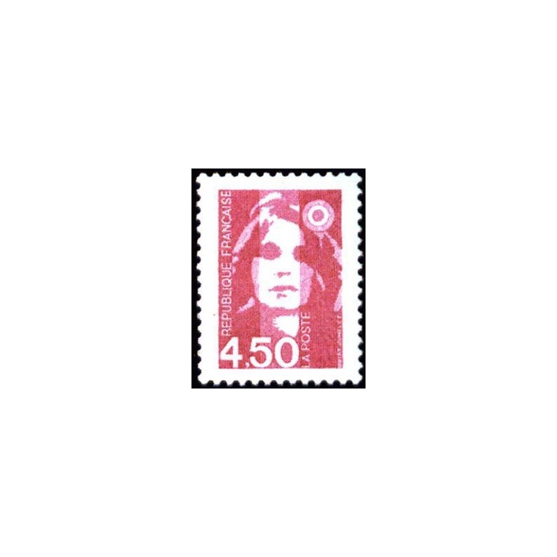 Timbre Yvert No 3007 Marianne du Bicentenaire 4.50fr rose