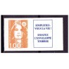 Timbre Yvert No 3009a Marianne du Bicentenaire 1fr orange Issue de carnet