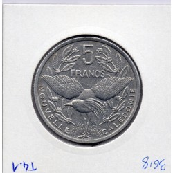 Nouvelle Calédonie 5 Francs 1989 Sup, Lec 77 pièce de monnaie