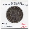 Autriche Burgau 1 Thaler 1766 TTB, KM 16 pièce de monnaie