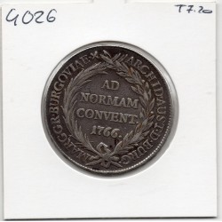 Autriche Burgau 1 Thaler 1766 TTB, KM 16 pièce de monnaie