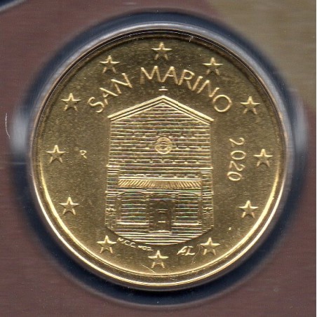 Pièce 10 centimes BU Saint-Marin 2020