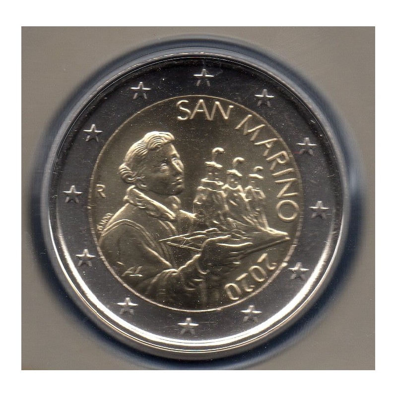 Pièce 2 euros BU Saint-Marin 2020
