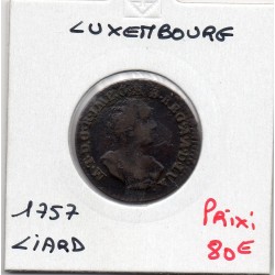 Luxembourg liard 1757 TTB, KM 1 pièce de monnaie