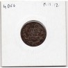 Suisse Canton Ticino 3 Soldi 1813 TTB-, KM 2 pièce de monnaie