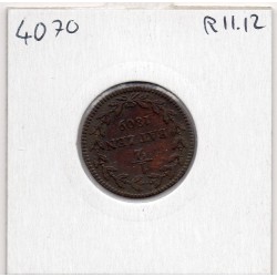 Suisse Canton Bâle Basel 1/2 Batzen 1809 TB+, KM 197 pièce de monnaie