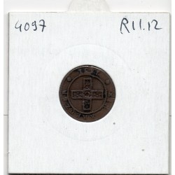 Suisse Canton Argovie Aargau 2 1/2 Rappen 1831 TTB, KM 25 pièce de monnaie