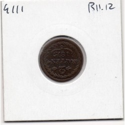 Suisse Canton Schwyz 2 rappen 1815 TTB, KM 62 pièce de monnaie