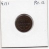 Suisse Canton Schwyz 2 rappen 1815 TTB, KM 62 pièce de monnaie