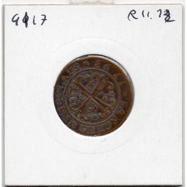 Suisse Canton Fribourg 2 kreuzer 1793 TTB, KM 47 pièce de monnaie