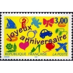 Timbre Yvert France No 3046 Jojeux anniversaire