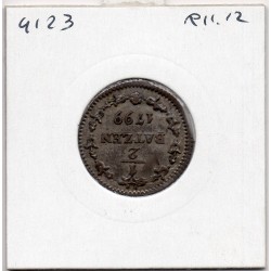 Suisse République Helvete 1/2 batzen 1799 Sup-, KM A5 pièce de monnaie