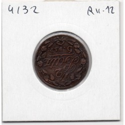 Suisse Canton Vaud 1/2 batzen ou 5 rappen 1813 TTB, KM 6 pièce de monnaie