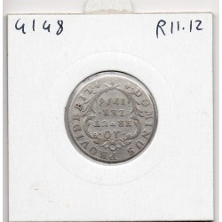 Suisse Ville de Berne 10 Kreuzer 1757 TTB, KM 116 pièce de monnaie