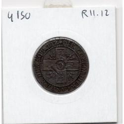 Suisse Canton Berne 5 rappen 1826 TTB, KM 193 pièce de monnaie