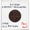 Suisse Canton Neuchatel 1/2 Batzen 1798 TTB, KM 55 pièce de monnaie