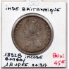 Inde Britannique 1 rupee 1892 B incus Bombay TTB+, KM 492 pièce de monnaie