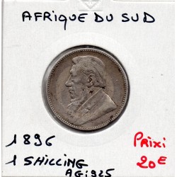 Afrique du sud 1 shilling 1896 TTB KM 5 pièce de monnaie