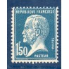 Timbre France Yvert No 181 Pasteur 1.50 Franc bleu neuf **