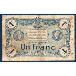 Troyes 1 franc TTB- 1.1.1921 Pirot 8 Billet de la chambre de Commerce
