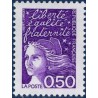 Timbre Yvert France No 3088 Marianne de Luquet  0.50fr violet rouge