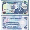 Kenya Pick N°25b, Billet de banque de 20 Shillings 1989