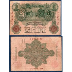 Allemagne Pick N°41, TB Billet de banque de 50 Mark 1910