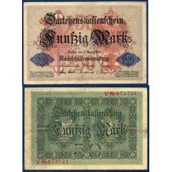 Allemagne Pick N°49a, Billet de banque de 50 Mark 1914