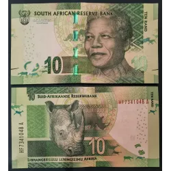 Afrique du sud Pick N°138b, Billet de banque de 10 rand 2016 Mandela