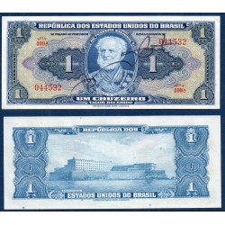 Bresil Pick N°132a, Billet de banque de 1 Cruzeiro 1944