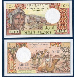 Djibouti Pick N°37e, Billet de banque de 1000 Francs 2005