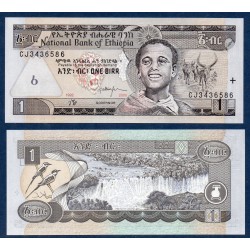 Ethiopie Pick N°46b, Billet de banque de 1 Birr 2000