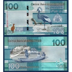 Gambie Pick N°41, Billet de banque de 100 Dalasis 2019