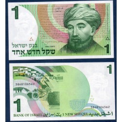 Israel Pick N°51A Neuf Billet de banque de 1 Sheqel 1986