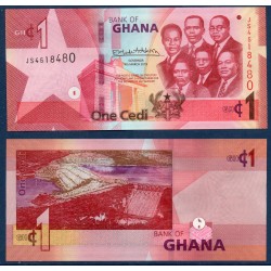 Ghana Pick N°new1, Billet de banque de 1 Cedi 2019