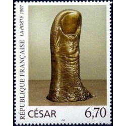 Timbre Yvert France No 3104 Le Pouce de César