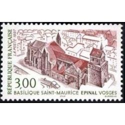 Timbre Yvert France No 3108 Basilique Saint Maurice à Epinal