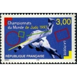 Timbre Yvert France No 3111 Championnat du monde de judo